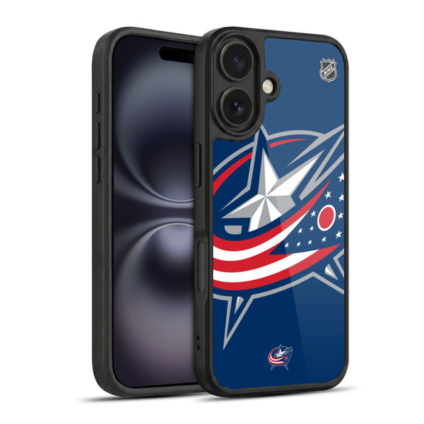 NHL Columbus Blue Jackets Oversized Gel Armour Case For Apple iPhone 16