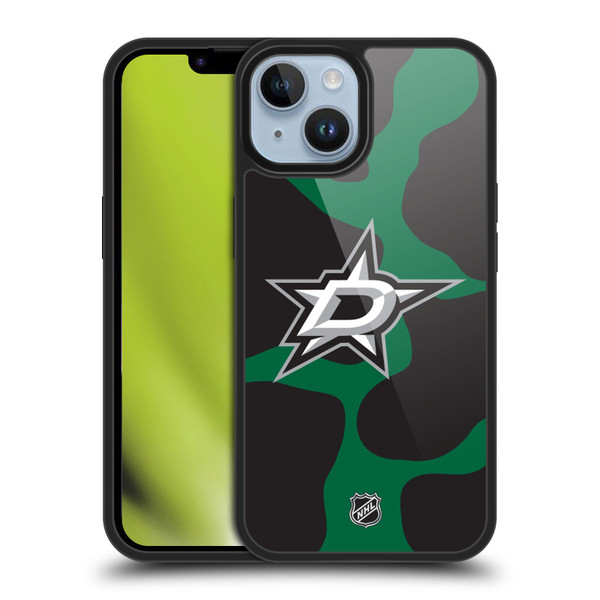 NHL Dallas Stars Cow Pattern Gel Armour Case For Apple iPhone 14