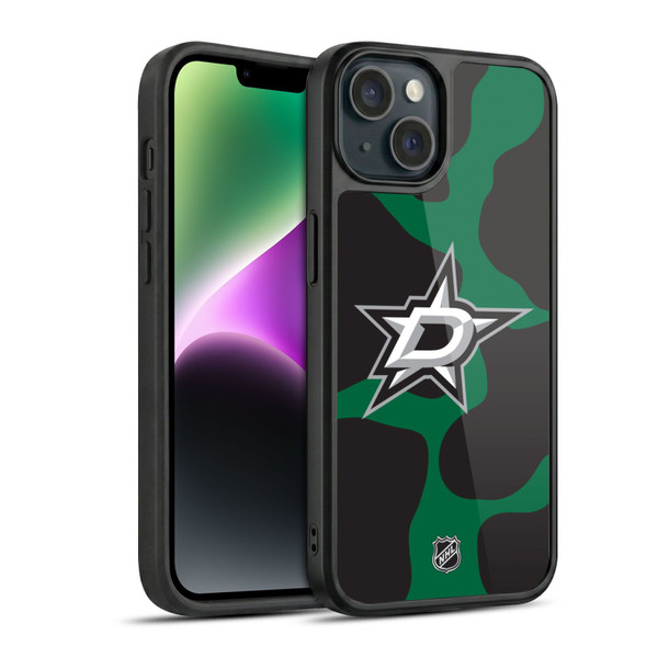 NHL Dallas Stars Cow Pattern Gel Armour Case For Apple iPhone 14