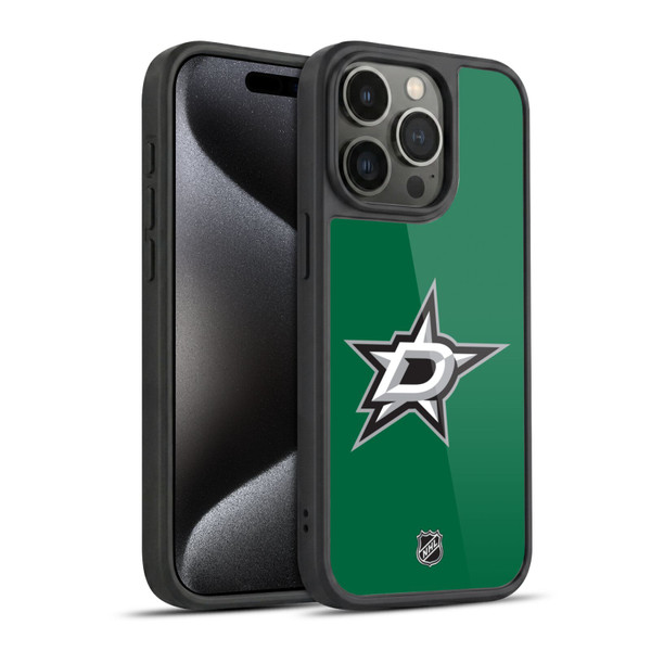 NHL Dallas Stars Plain Gel Armour Case For Apple iPhone 15 Pro