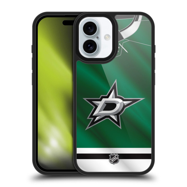 NHL Dallas Stars Jersey Gel Armour Case For Apple iPhone 16