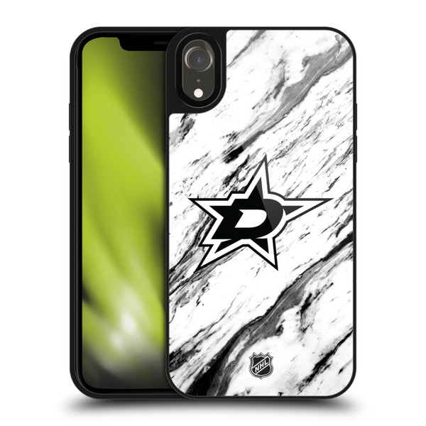NHL Dallas Stars Marble Gel Armour Case For Apple iPhone XR