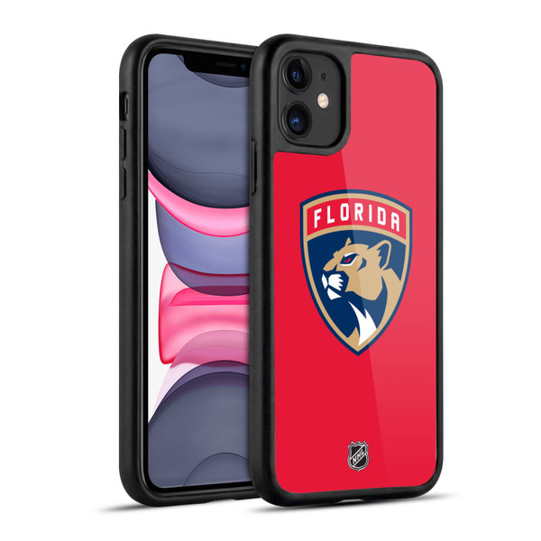 NHL Florida Panthers Plain Gel Armour Case For Apple iPhone 11