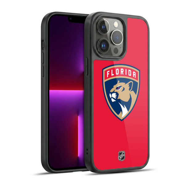 NHL Florida Panthers Plain Gel Armour Case For Apple iPhone 13 Pro Max