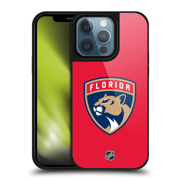 NHL Florida Panthers Plain Gel Armour Case For Apple iPhone 13 Pro