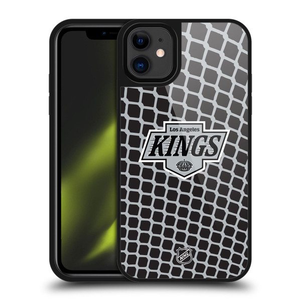 NHL Los Angeles Kings Net Pattern Gel Armour Case For Apple iPhone 11