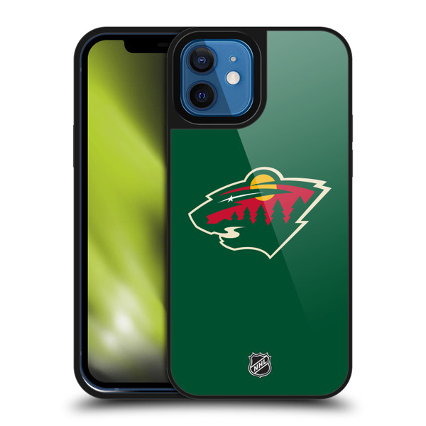 NHL Minnesota Wild Plain Gel Armour Case For Apple iPhone 12 / iPhone 12 Pro