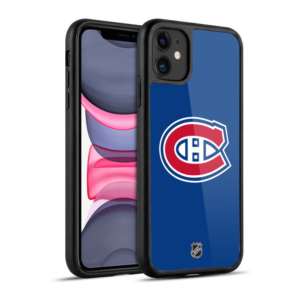 NHL Montreal Canadiens Plain Gel Armour Case For Apple iPhone 11