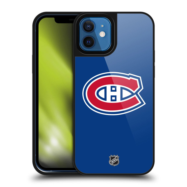 NHL Montreal Canadiens Plain Gel Armour Case For Apple iPhone 12 / iPhone 12 Pro