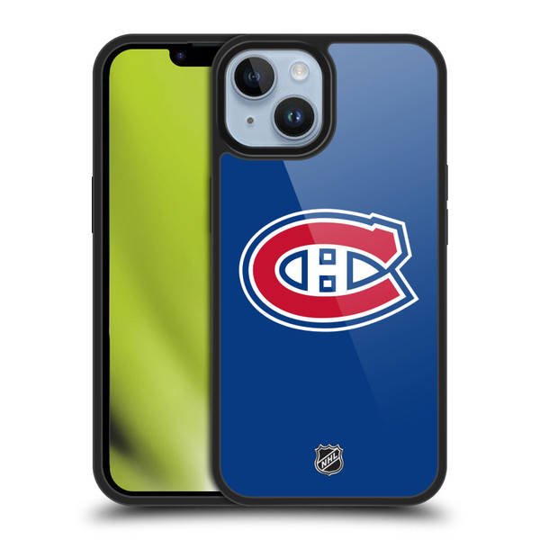 NHL Montreal Canadiens Plain Gel Armour Case For Apple iPhone 14