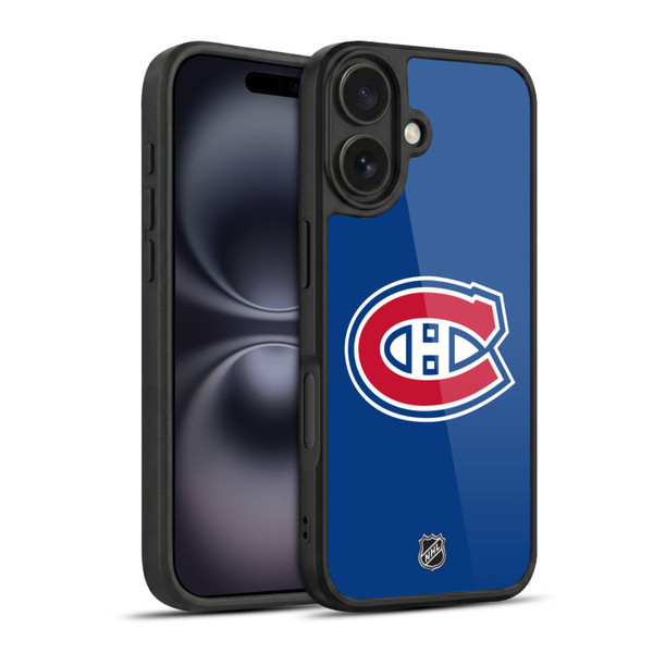 NHL Montreal Canadiens Plain Gel Armour Case For Apple iPhone 16