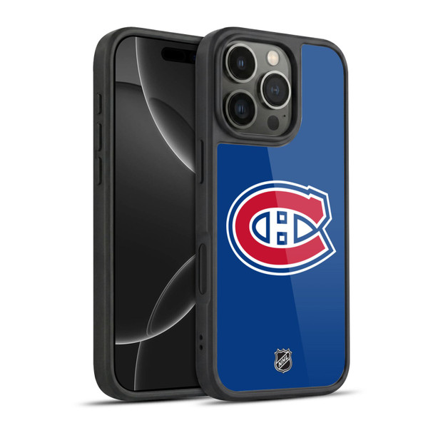 NHL Montreal Canadiens Plain Gel Armour Case For Apple iPhone 16 Pro