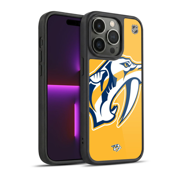 NHL Nashville Predators Oversized Gel Armour Case For Apple iPhone 14 Pro