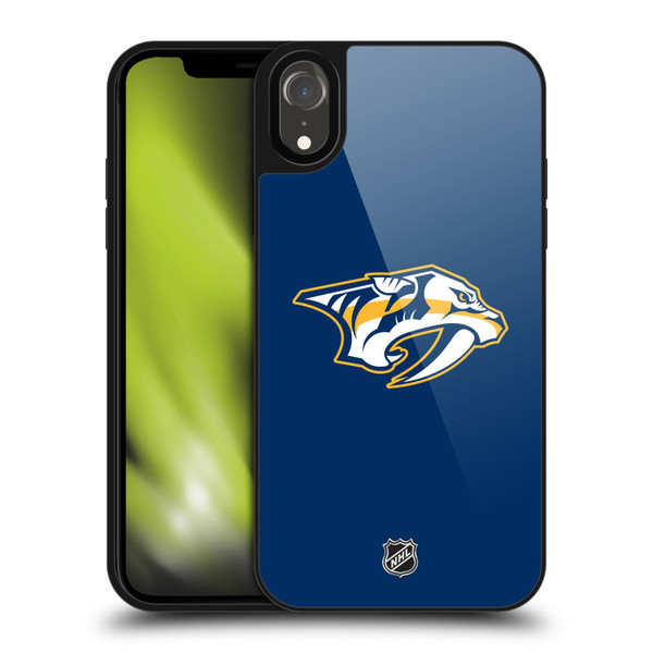 NHL Nashville Predators Plain Gel Armour Case For Apple iPhone XR