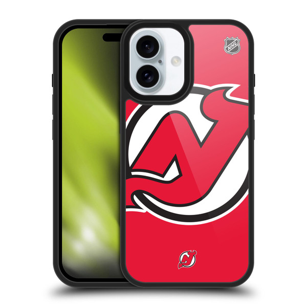 NHL New Jersey Devils Oversized Gel Armour Case For Apple iPhone 16