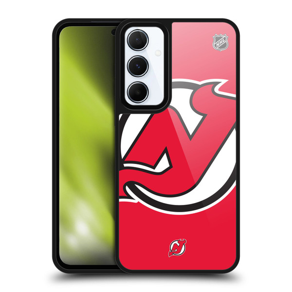 NHL New Jersey Devils Oversized Gel Armour Case For Samsung Galaxy A55 5G