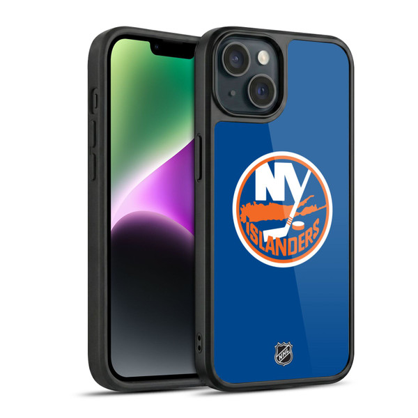 NHL New York Islanders Plain Gel Armour Case For Apple iPhone 14
