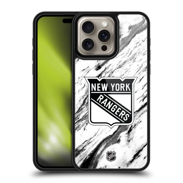 NHL New York Rangers Marble Gel Armour Case For Apple iPhone 16 Pro Max NHL New York Rangers Marble Gel Armour Case For Apple iPhone 16 Pro Max
