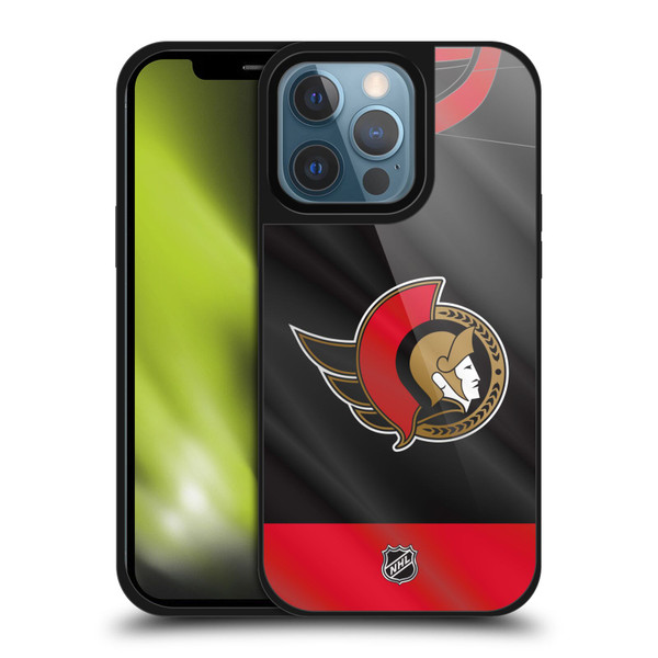 NHL Ottawa Senators Jersey Gel Armour Case For Apple iPhone 13 Pro