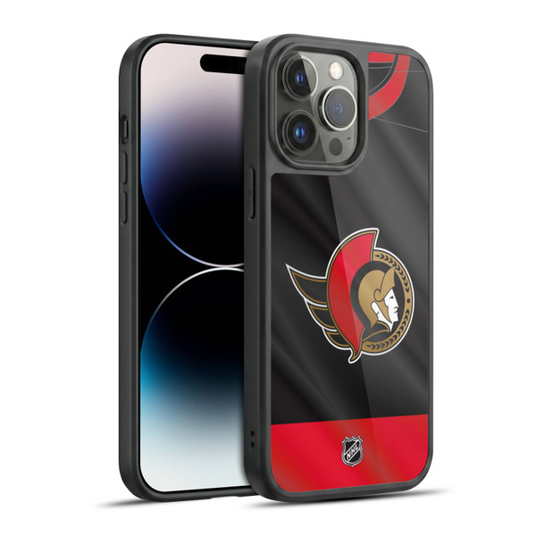 NHL Ottawa Senators Jersey Gel Armour Case For Apple iPhone 14 Pro Max
