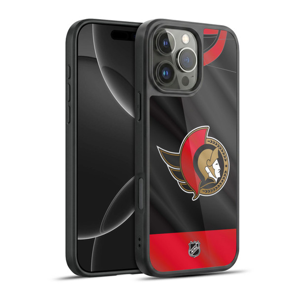 NHL Ottawa Senators Jersey Gel Armour Case For Apple iPhone 16 Pro Max