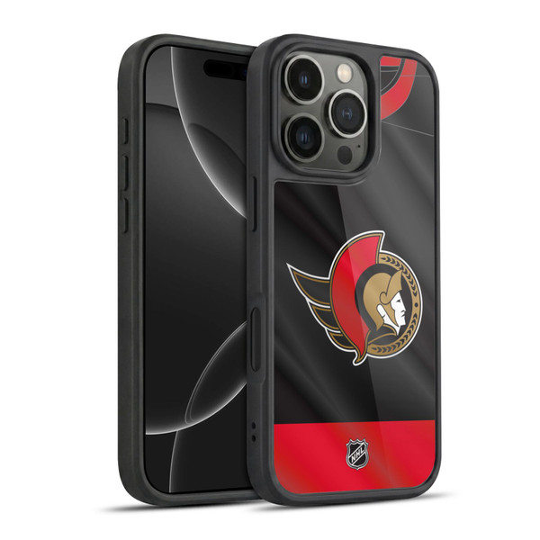 NHL Ottawa Senators Jersey Gel Armour Case For Apple iPhone 16 Pro
