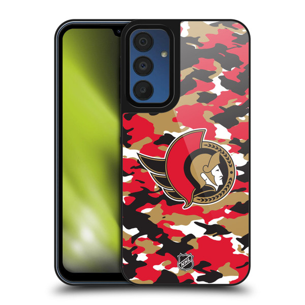 NHL Ottawa Senators Camouflage Gel Armour Case For Samsung Galaxy A15