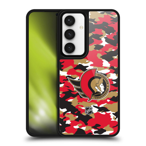 NHL Ottawa Senators Camouflage Gel Armour Case For Samsung Galaxy S24 5G