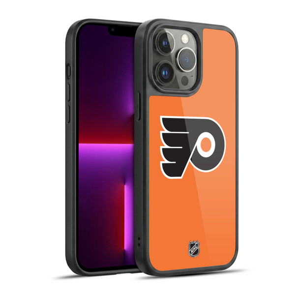 NHL Philadelphia Flyers Plain Gel Armour Case For Apple iPhone 13 Pro Max