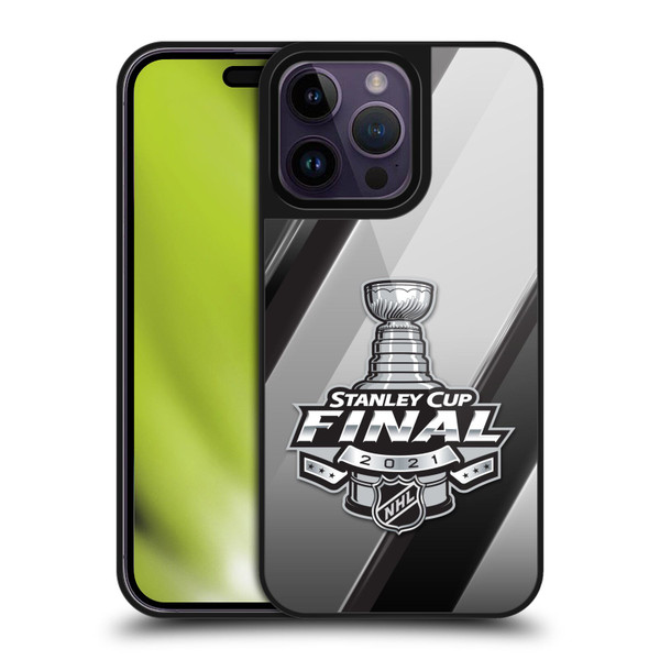 NHL 2021 Stanley Cup Final Stripes 2 Gel Armour Case For Apple iPhone 14 Pro Max