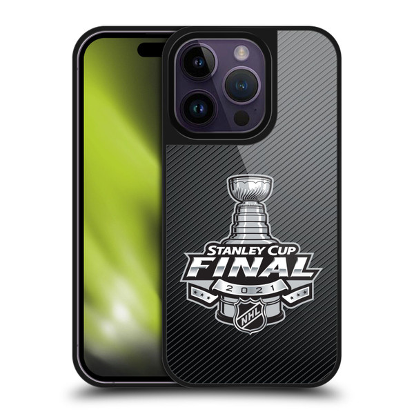 NHL 2021 Stanley Cup Final Stripes Gel Armour Case For Apple iPhone 14 Pro