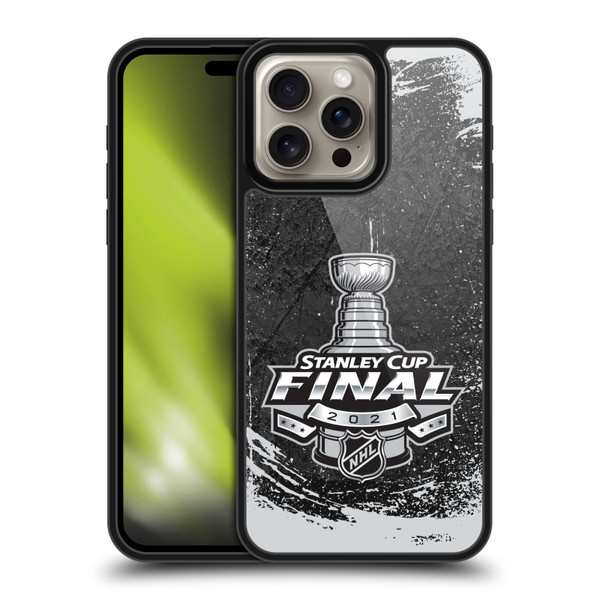 NHL 2021 Stanley Cup Final Distressed Gel Armour Case For Apple iPhone 16 Pro Max