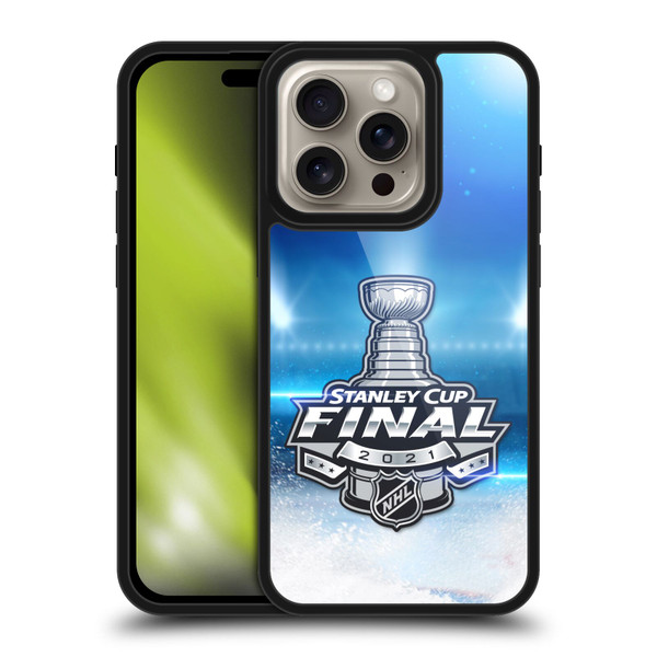 NHL 2021 Stanley Cup Final Stadium Gel Armour Case For Apple iPhone 16 Pro
