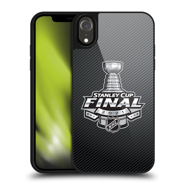 NHL 2021 Stanley Cup Final Stripes Gel Armour Case For Apple iPhone XR