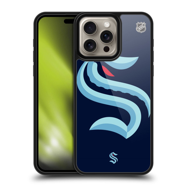 NHL Seattle Kraken Oversized Gel Armour Case For Apple iPhone 16 Pro Max