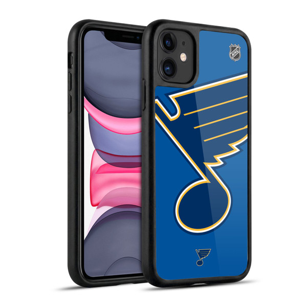 NHL St Louis Blues Oversized Gel Armour Case For Apple iPhone 11