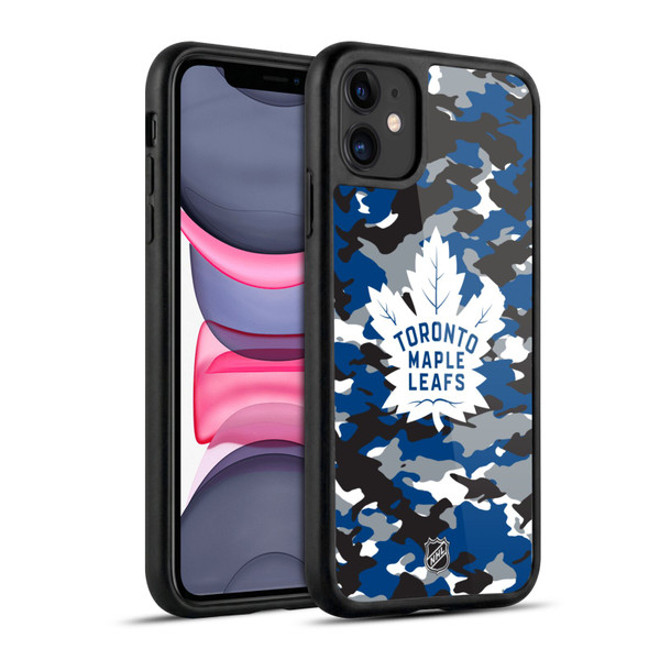 NHL Toronto Maple Leafs Camouflage Gel Armour Case For Apple iPhone 11