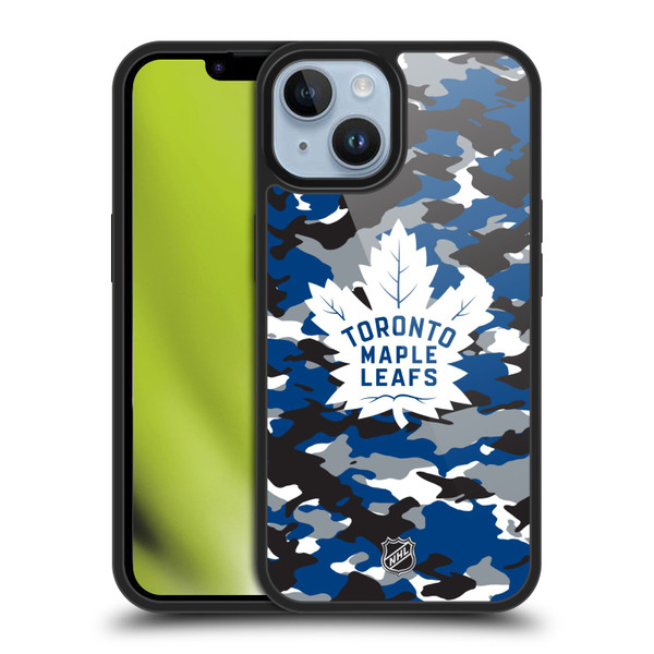 NHL Toronto Maple Leafs Camouflage Gel Armour Case For Apple iPhone 14