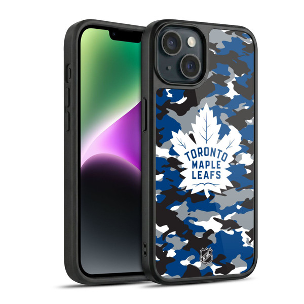 NHL Toronto Maple Leafs Camouflage Gel Armour Case For Apple iPhone 14