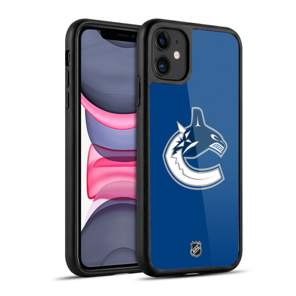 NHL Vancouver Canucks Plain Gel Armour Case For Apple iPhone 11