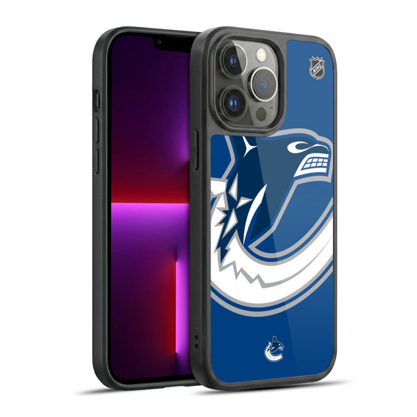 NHL Vancouver Canucks Oversized Gel Armour Case For Apple iPhone 13 Pro Max