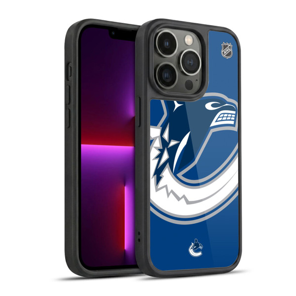 NHL Vancouver Canucks Oversized Gel Armour Case For Apple iPhone 13 Pro