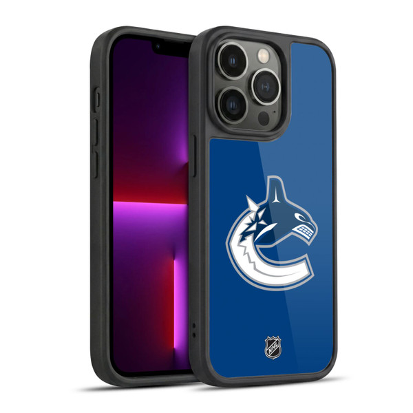 NHL Vancouver Canucks Plain Gel Armour Case For Apple iPhone 13 Pro