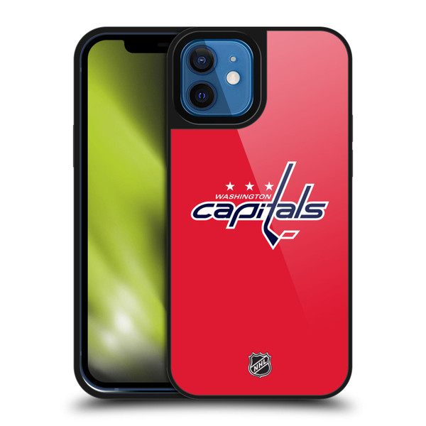 NHL Washington Capitals Plain Gel Armour Case For Apple iPhone 12 / iPhone 12 Pro