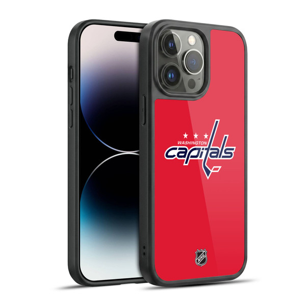 NHL Washington Capitals Plain Gel Armour Case For Apple iPhone 14 Pro Max