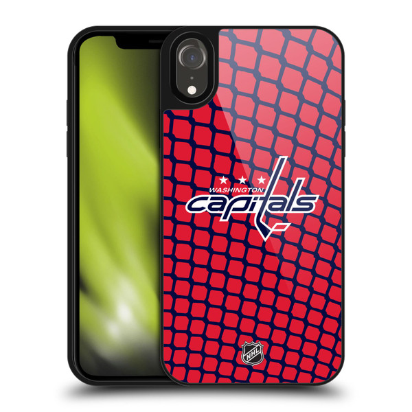 NHL Washington Capitals Net Pattern Gel Armour Case For Apple iPhone XR