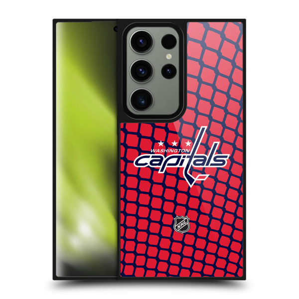 NHL Washington Capitals Net Pattern Gel Armour Case For Samsung Galaxy S24 Ultra 5G NHL Washington Capitals Net Pattern Gel Armour Case For Samsung Galaxy S24 Ultra 5G