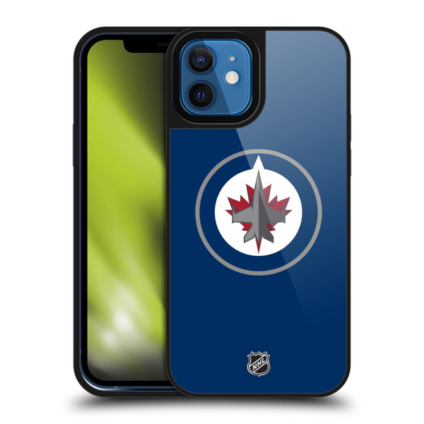 NHL Winnipeg Jets Plain Gel Armour Case For Apple iPhone 12 / iPhone 12 Pro