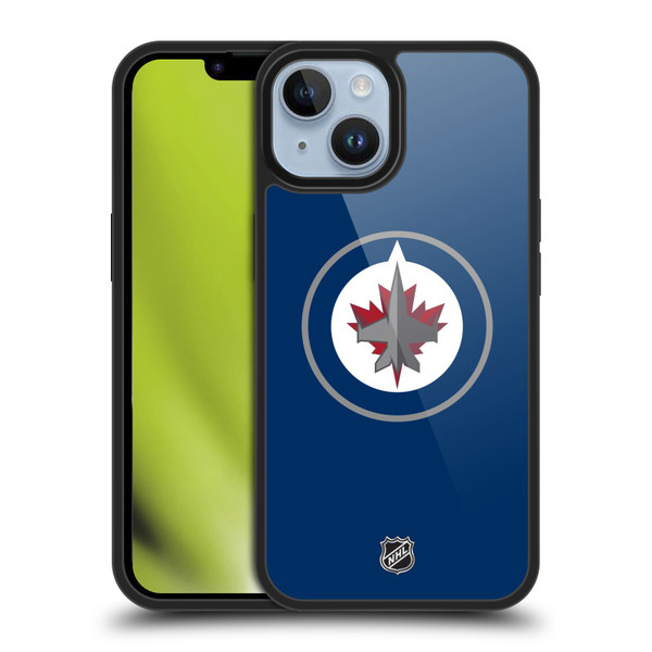 NHL Winnipeg Jets Plain Gel Armour Case For Apple iPhone 14