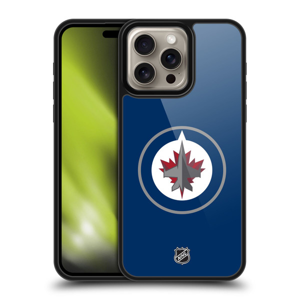 NHL Winnipeg Jets Plain Gel Armour Case For Apple iPhone 16 Pro Max